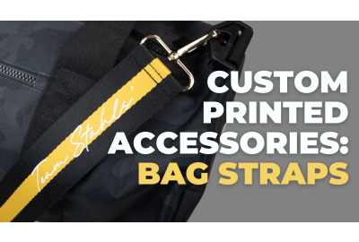 Custom Printed Accessories: Bag Straps