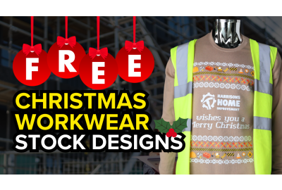 Free Christmas Stock Designs for Workwear