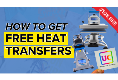 FREE Heat Transfer Credit With Your Heat Press