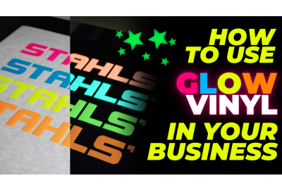 How To Use Glow In The Dark Vinyl In Your Clothing Range