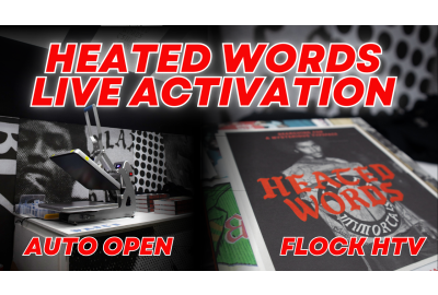 Heated Words X Hotronix Heat Presses