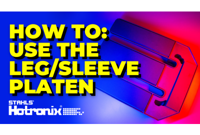 How To Use A Leg And Sleeve Heat Press Platen