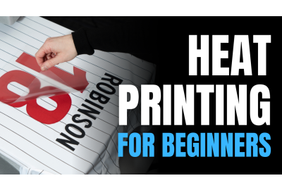 Blog - Heat Printing for Beginners using Custom Heat Transfers