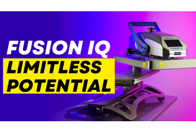 Limitless possibilities with the Fusion IQ Heat Press