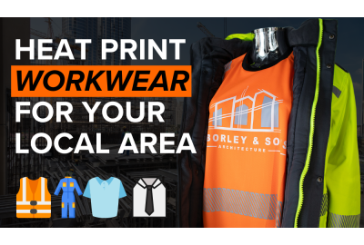 Heat Print Workwear for your Local Area