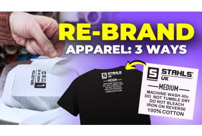 Three Ways to Re-Brand Apparel with a Heat Press