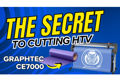 The Graphtec CE7000: The Secret to Cutting HTV