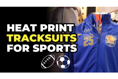 How To Add Heat Printed Track Suits To Your Sport Range