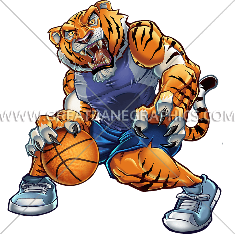 DTG Tiger artwork from Great Dane Graphics